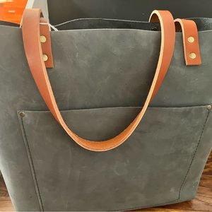 Portland Leather Bag Storm